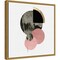 Spatial by Tom Reeves 16-in. W x 16-in. H. Canvas Wall Art Print Framed in Gold